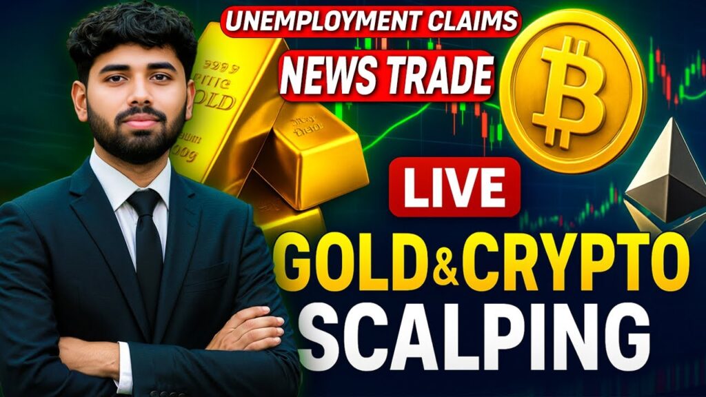 Live  GOLD & Crypto Trading  & Learning US Session  | 18th Sep- The Tradespot Live  GOLD & Crypto Trading  & Learning US Session  | 18th Sep- The Tradespot