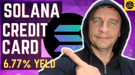Solana Credit Card Offers 6 77% Staking Returns #thecryptofather #cryptonews #solana